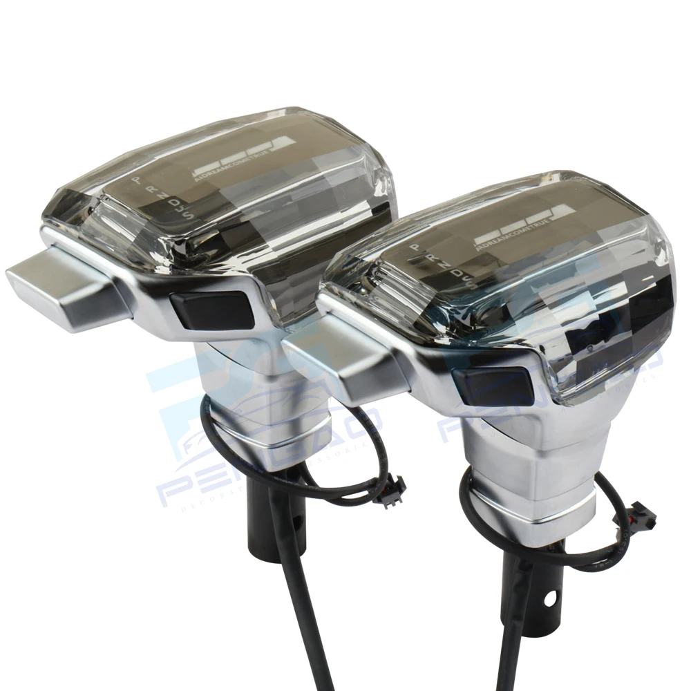 

For ford mustang GT 2015-2024 Crystal led light Gearbox Handle Gear shift knob gear head Parts Accessories Interior