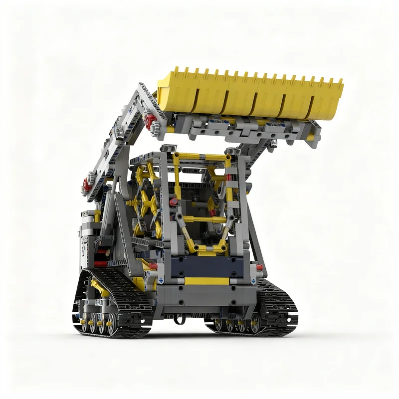 2271pcs MOC Compact Track Loader Technical Model Building Blocks Construction Toy Christmas Gift Idea Assemble Collection Craft