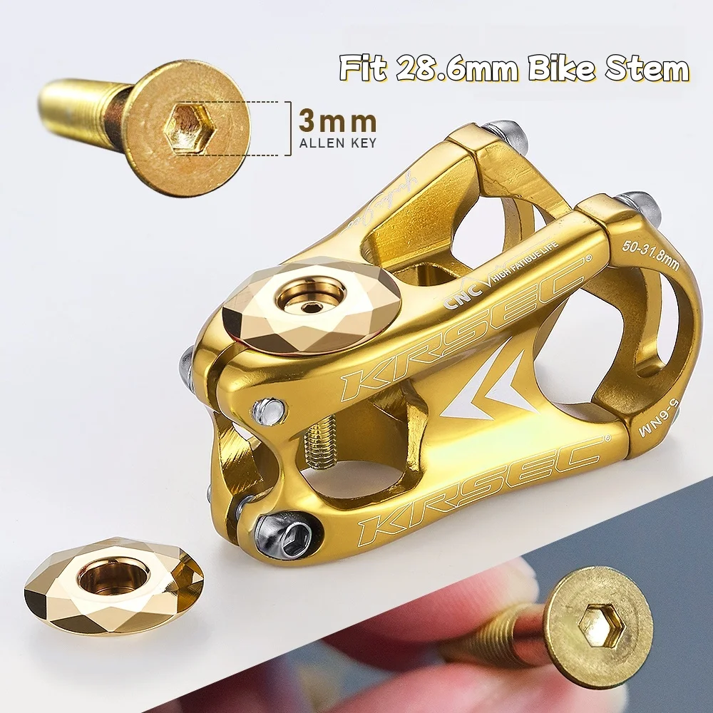 Threaded Headsets Mtb Bicycle Headset Top Cap with Screw, 28.6mm Fork Head Tube Stem Cover ...