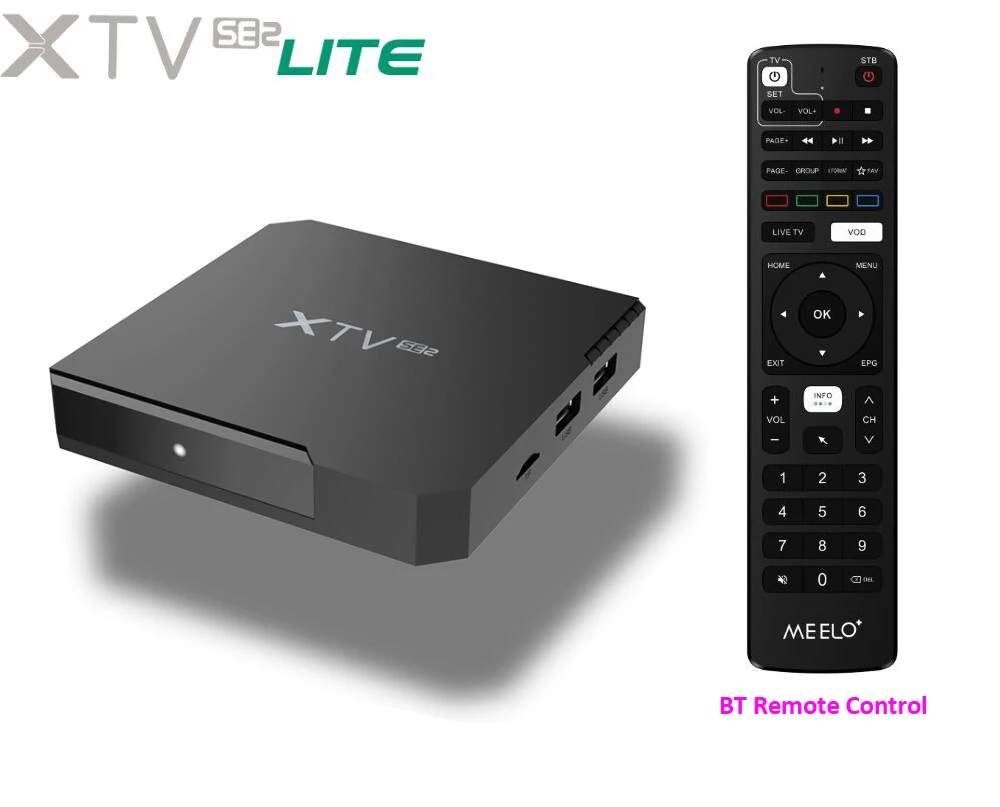 Meelo Plus XTV SE2 Lite TV BOX Android 11 Amlogic S905W2 4K 2G RAM 8G ROM BT xtv air