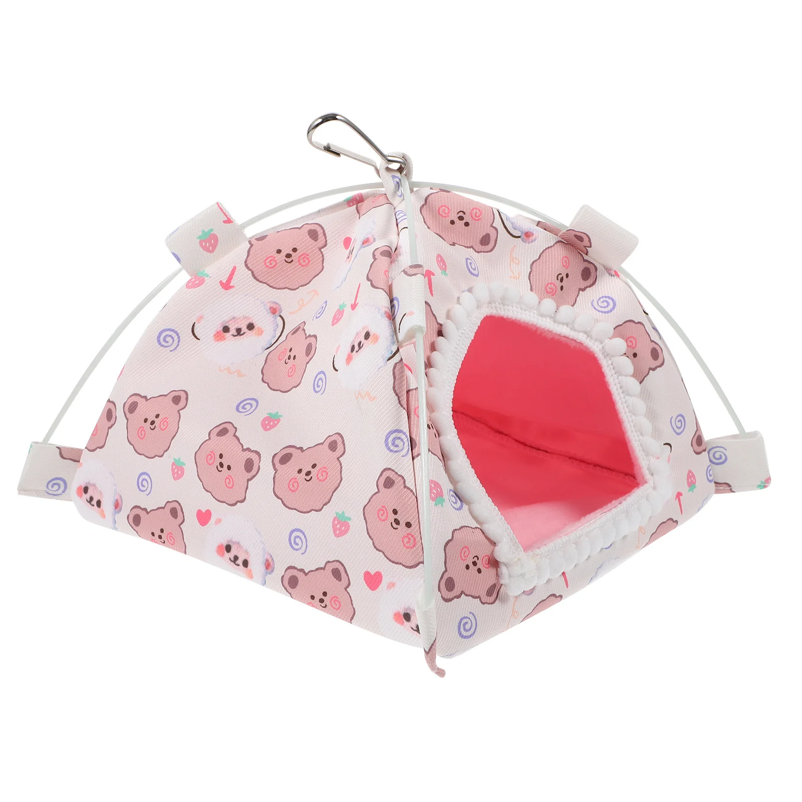 

Small Pet Tent Bed Hamster Hideout Nest For Sugar Glider Hedgehog Winter Sleeping Summer Cage Furnishing Small