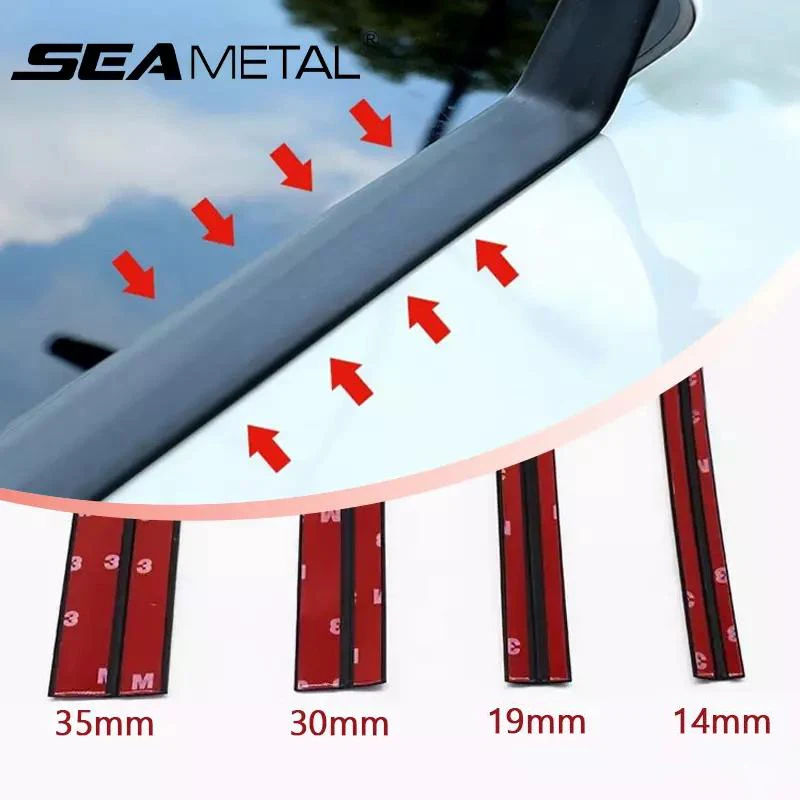 SEAMETAL Rubber Car Roof Windshield Seal Strip Auto Window E
