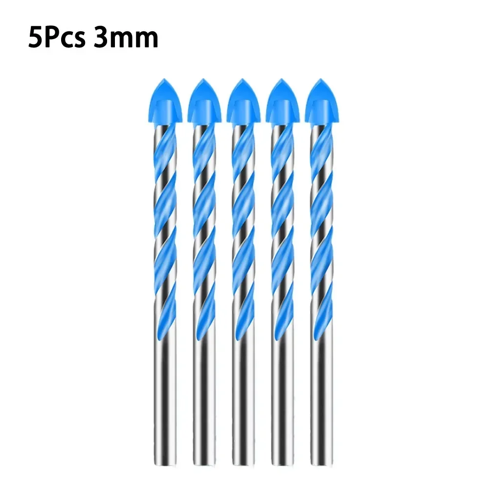 5pcs Drill Bit Marble Triangle Ceramic Drilling Drill Bits Carbide Cemented Carbide Hot Sale Protable Reliable