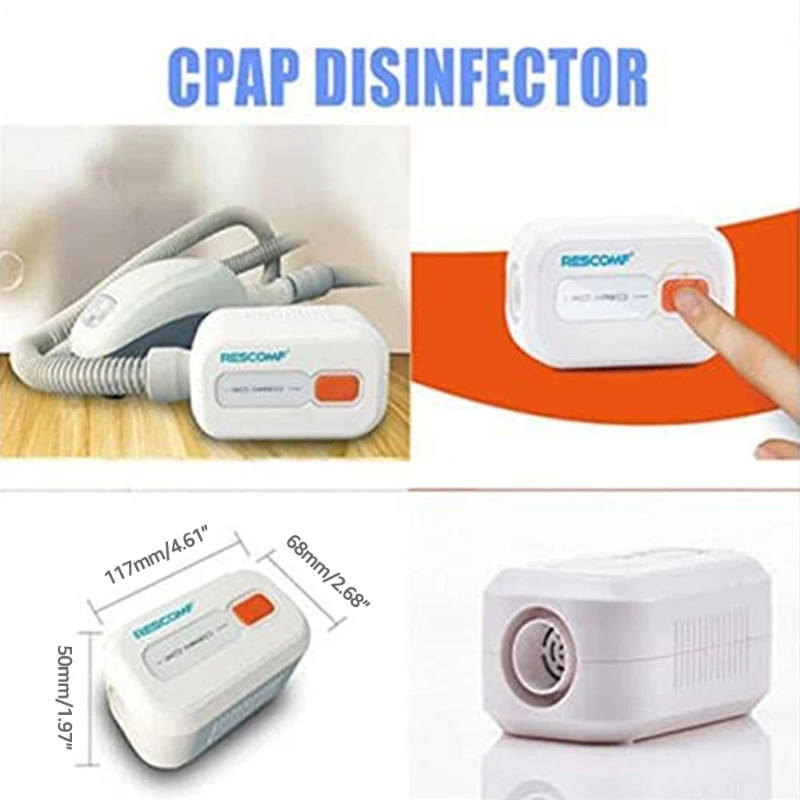 

Cpap Equipment and Mask Cleaner/Disinfector with Recharge Battery for Cpap Machine Mask Hose Pipe Tube Accessories Drop Shipping