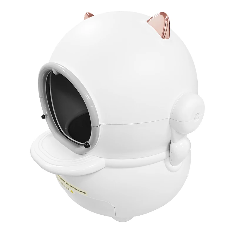 Hot sale smart Cat  box multifunction anti-pinch automatic self-cleaning cat toilet