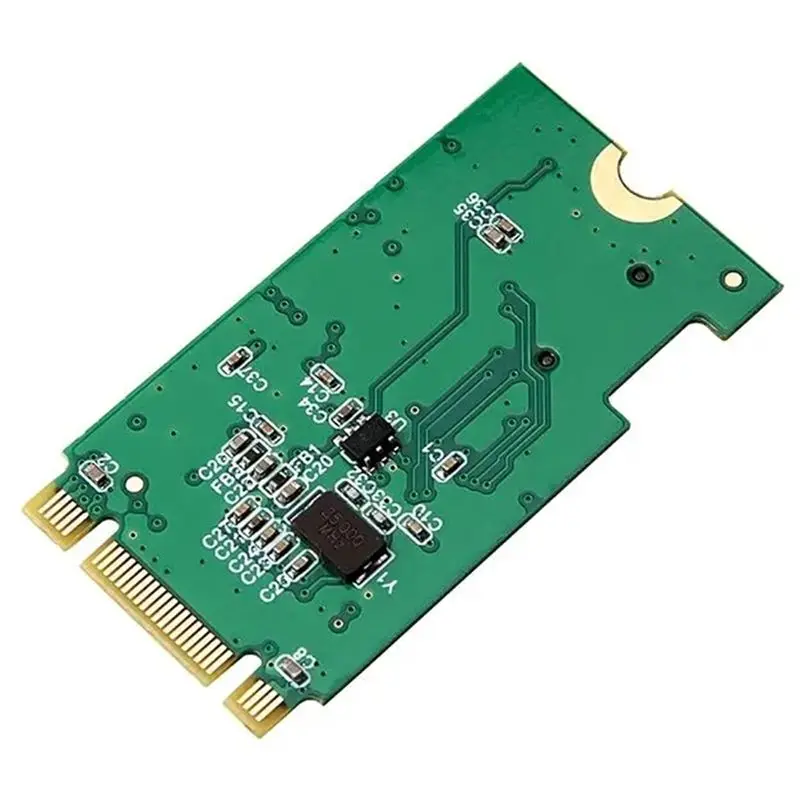 AT42 For M.2 Micro-SD Card Reader Micro-SD SDHC SDXC TF to M2 B Key T-Flash Adapter for PC M.2 NGFF SSD Support 512GB