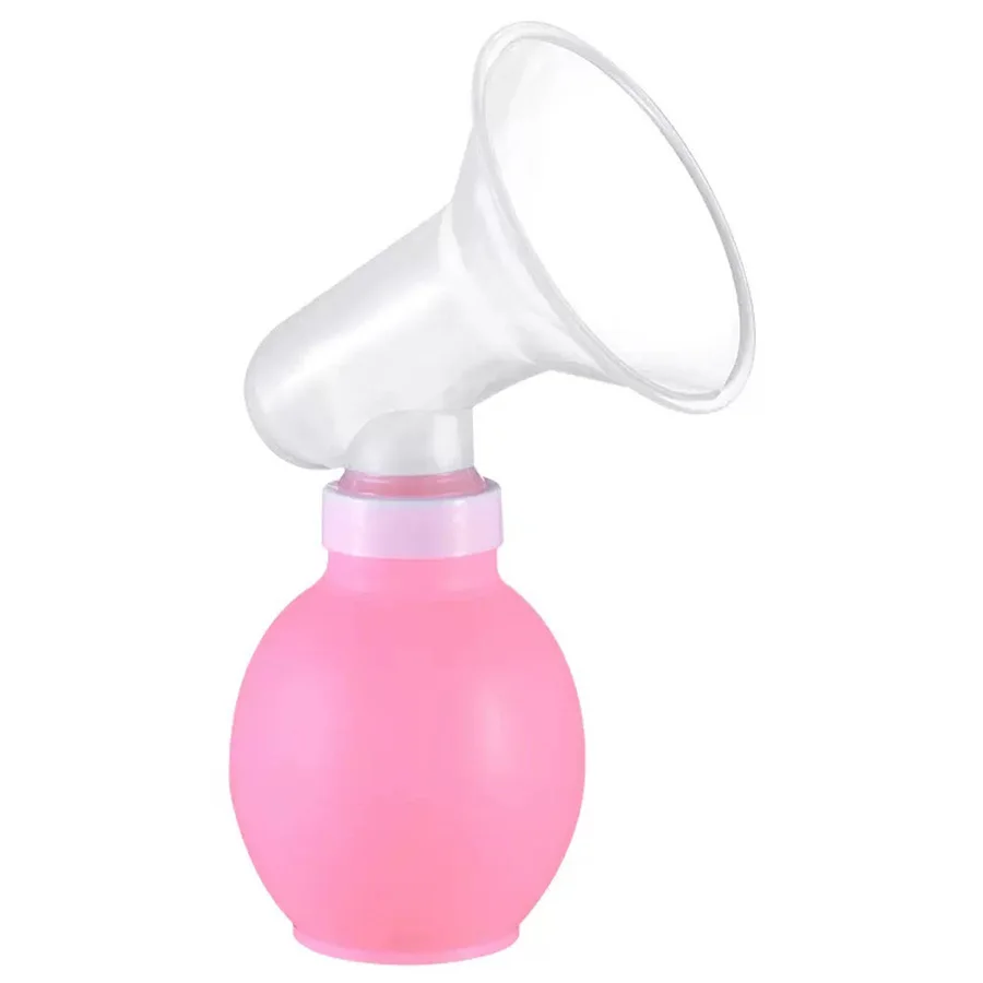 1pcs manual breast pump to collect milk, simple milk pump, silicone ball lactation booster, companion breast milk collector