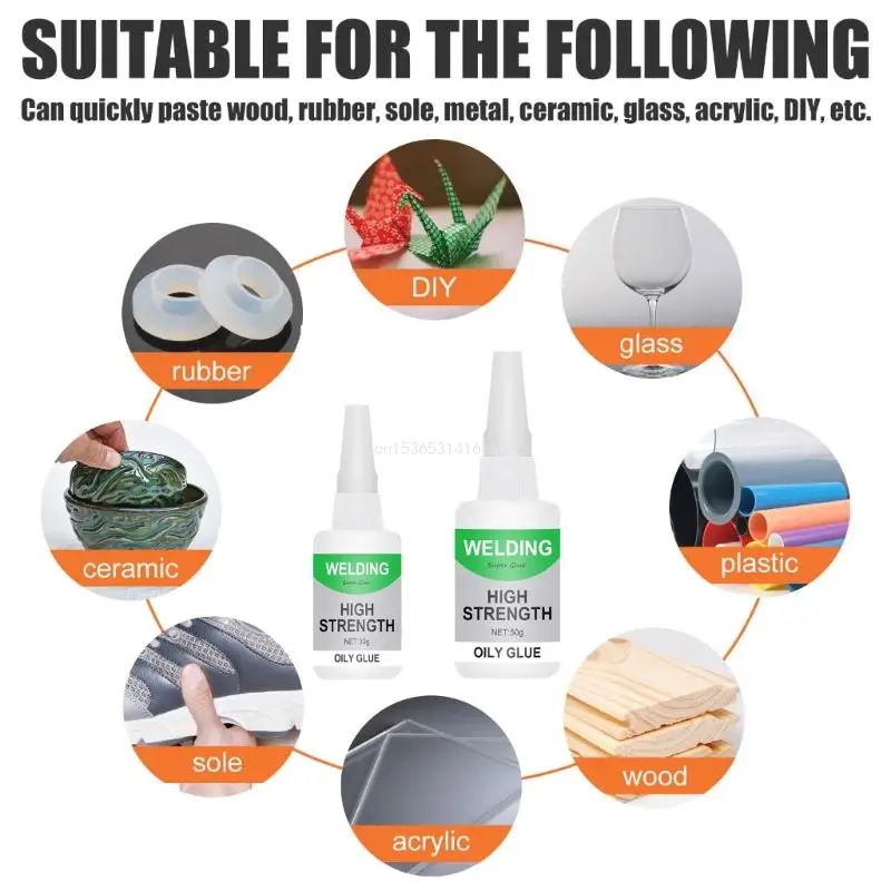 Dropship 3Pack Jue Fish Colas Soldagem Colas Oleosas Resistência Colas Universais Poderosas