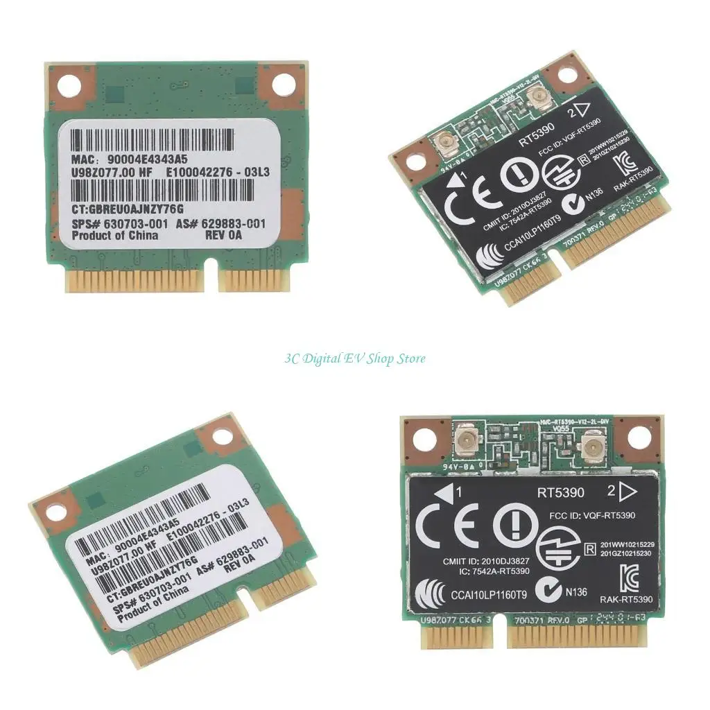 E74D Wireless Card, Mini PCIE Card 802.11b/g/n WiFi Adapter for CQ56