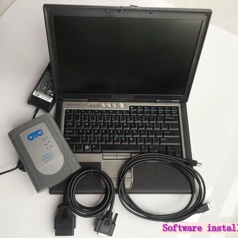 OTC IT3 For T-oyota Auto Diagnosis Tool and Code Reader Scanner with Software in SSD and Laptop PC D630 4G