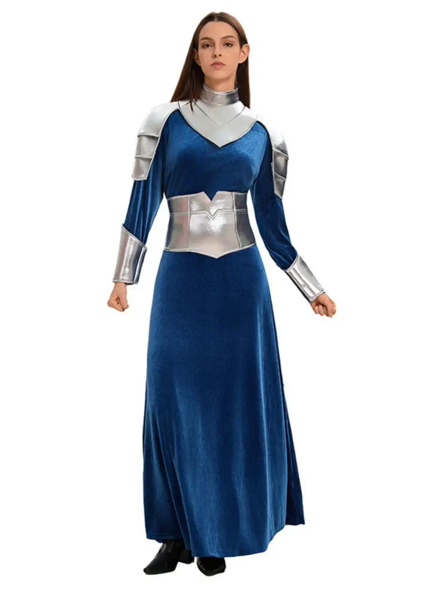 loween New Sle Robot Warrior Costume Tech Movie Space Suit Robot Cop Women's Faion Outerwear by xiao