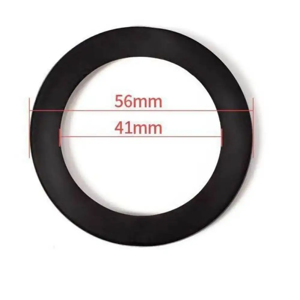 Kitchen Sink Drain Pipe Sealing Gasket 45mm Outlet 56mm Connector Waterproof Silicone Washer Plumbing Repair Accessories