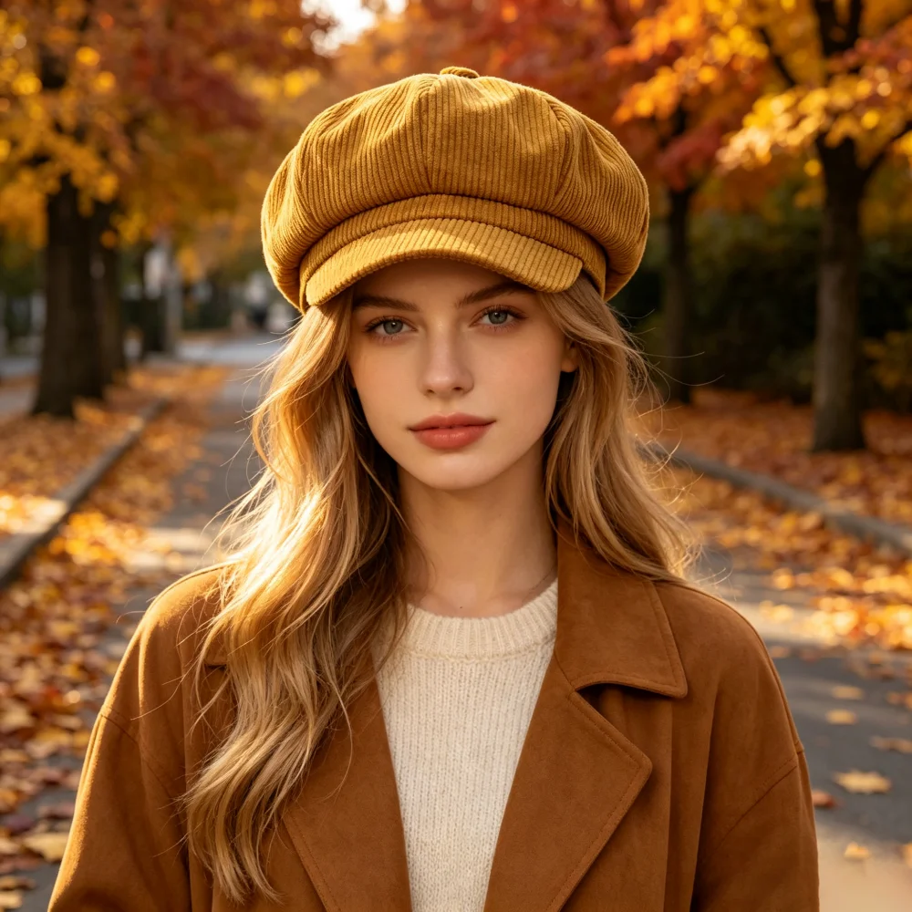 Newsboy Cap Beret Women Vintag - Women'S Winter Accessories Set recension och pris