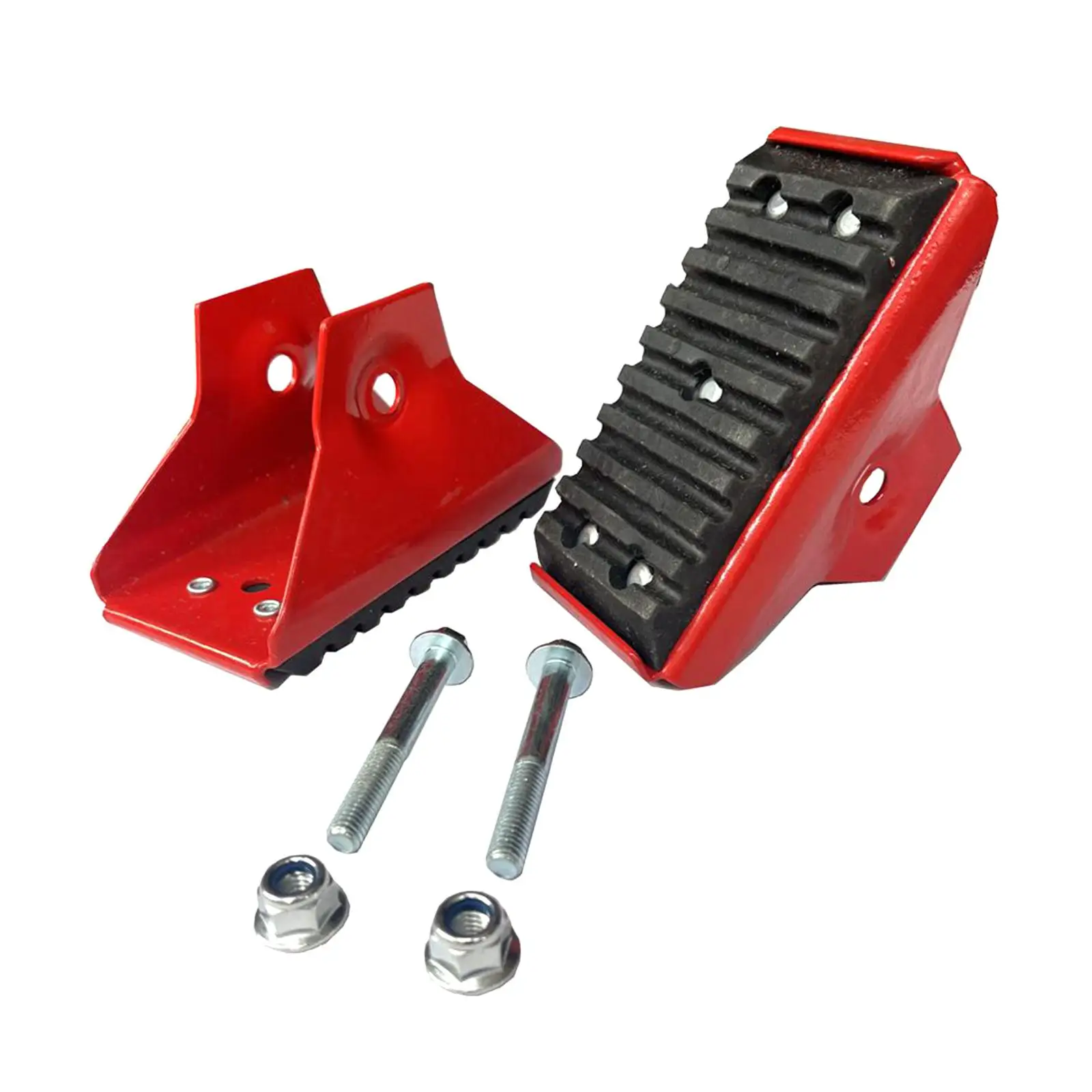 Extensão Escada Pé Capa, Sapato Set, Pés Substituir Peças, 2 pcs