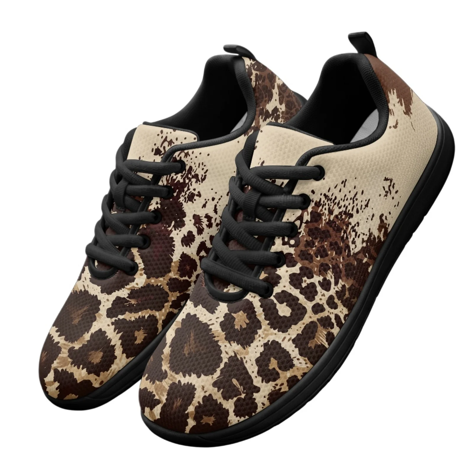 PENSTROLL Leopard Spot Texture Sport Shoes Barefoot Sneakers for Men Quick Dry Barefoot Shoes