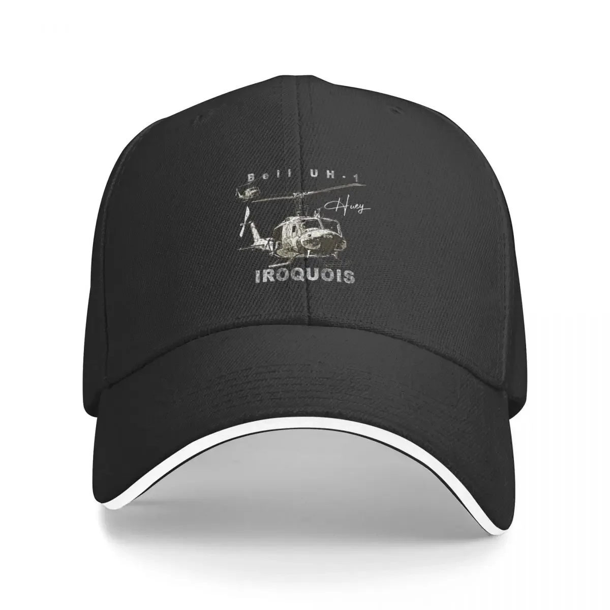 Bell UH-1 Iroquois Helicopter Baseball Cap hard hat Sports Cap For Girls Men's