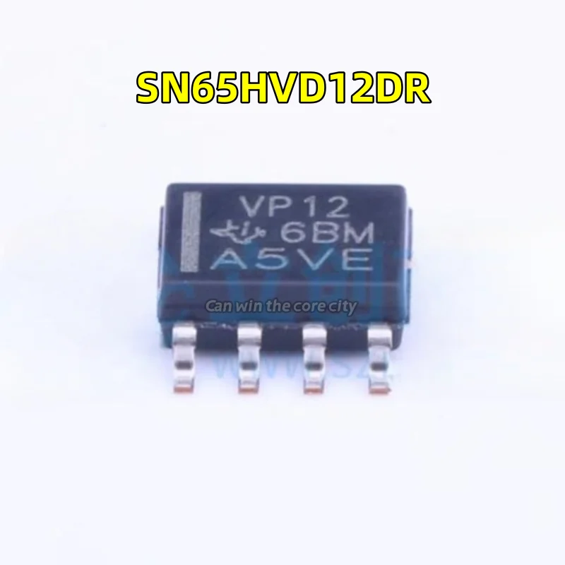 

100 PCS / LOT New SN65HVD12DR SN65HVD12D screen printing VP12 line transceiver package SOP8 original