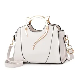 Trendy Fashion PU Leather Shoulder Bag Women's Chain Crossbody Small Purse Underarm Square Satchel Handbag