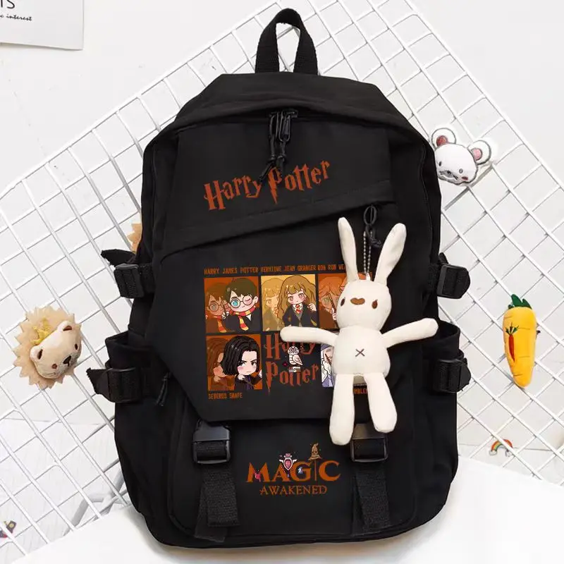 Harry Potter Backpack Gryffindor Slytherin School of Wizardry joint backpack student backpack