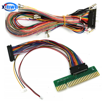 SAGA 3d Pandora Game Box Wire Harness 28 Pin Sleep Adapter Jamma Cable 20pin Connector DIY Arcade Joystick Console Cabinet