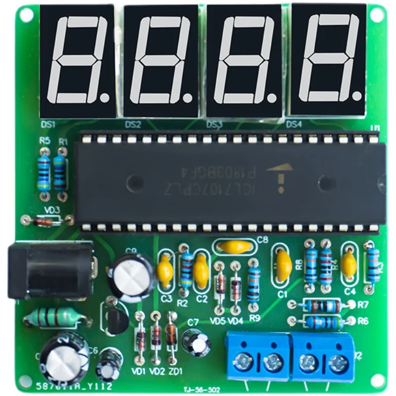 ICL7107 Digital Millimeter DIY Kit Low Resistance Tester Four Wire Measurement Assembly and Soldering Parts