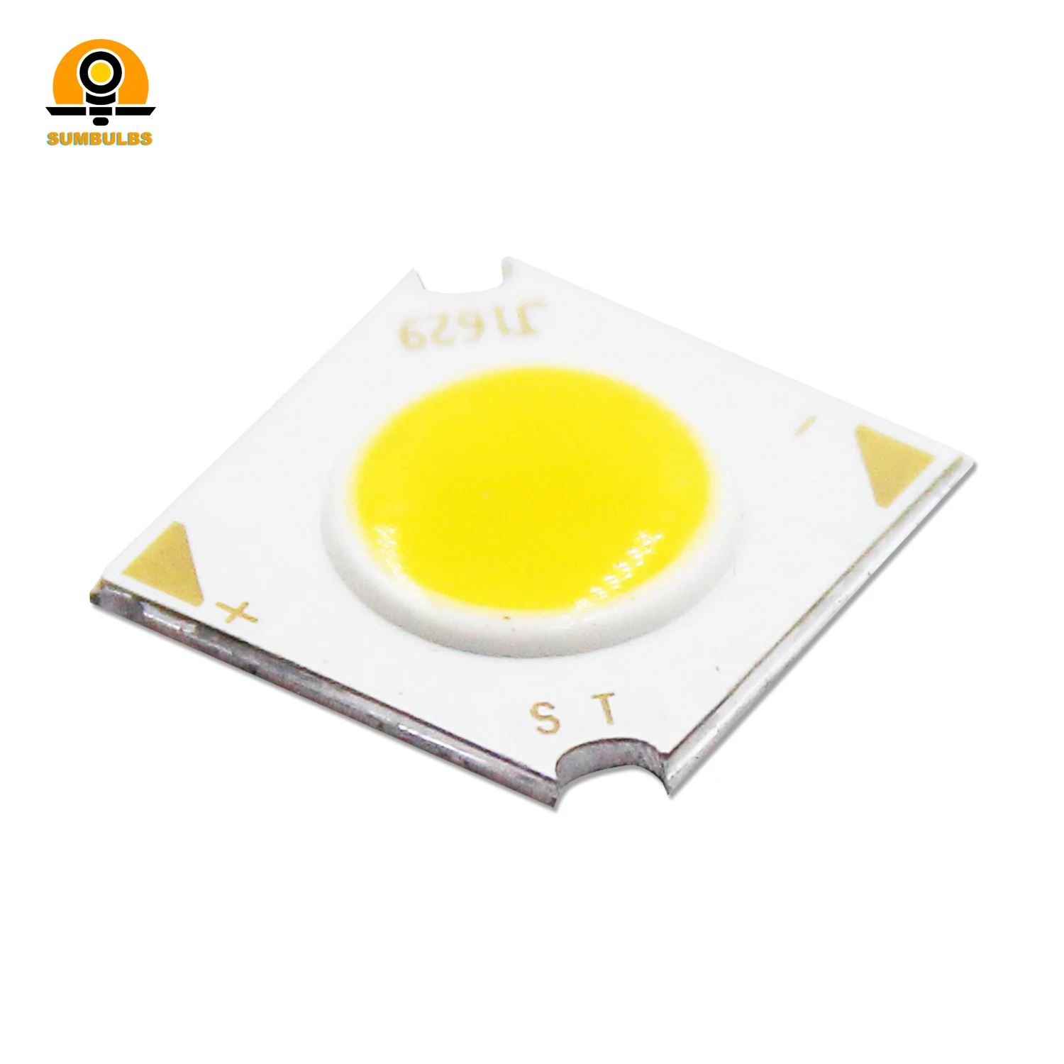 COB LED fonte de luz para spotlight interior, lâmpada do teto, CRI Ra 80, DC 6V, 3W, 1414-0203, 14x14mm, 500mA