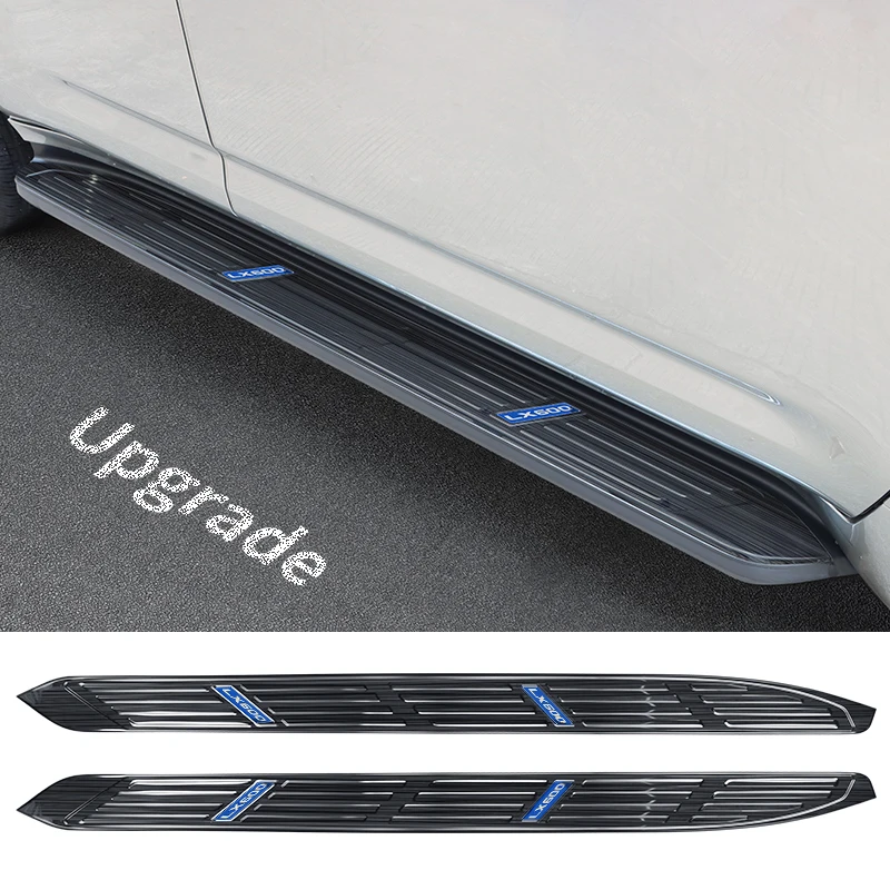 For Lexus Lx600 2022 2023 Side Step Cover Trim Lx500d Pedal Panel Bright Bar Modification, Inner Upgraded Accessories