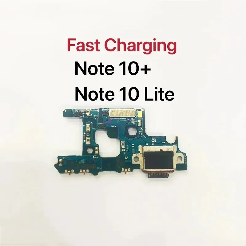 Pop USB Fast Charging Port Connector Mic Board Flex Cable For Samsung Galaxy Note 10 Plus Lite 20 Ultra 20U 10 N9750 Replacemen