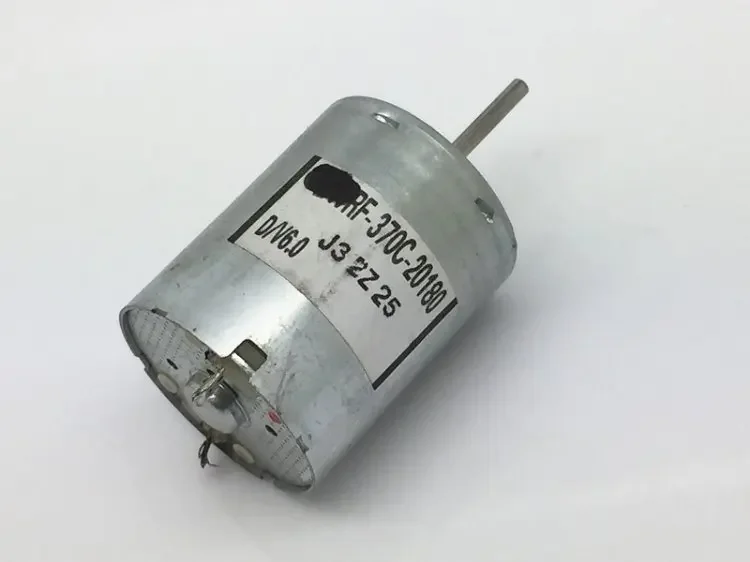 Small RF370C-20180 Metal Brush Motor DC 6V 5800RPM Long Shaft High Torque Low Noise for Toy Car Boat Model