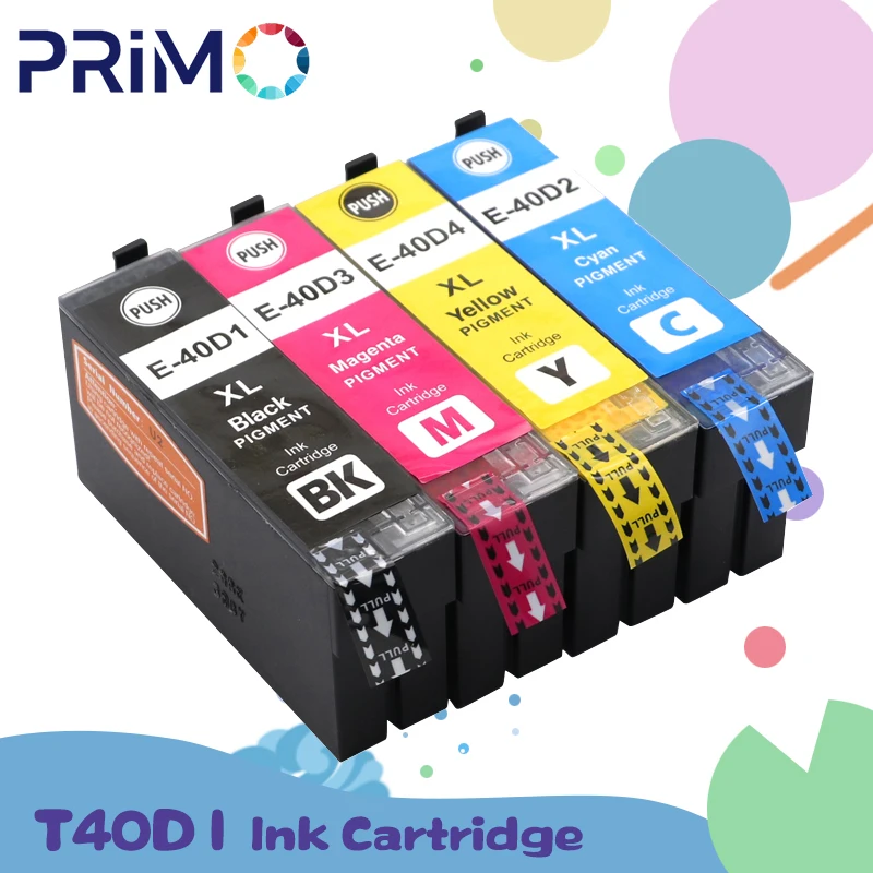 

T40D1 T40D2 T40D3 T40D4 Ink Cartridge Compatible for Epson SureColor SC-T3100 SC-T5100 SC-T2100 T3100 T5100 T2100 Printer Inkjet