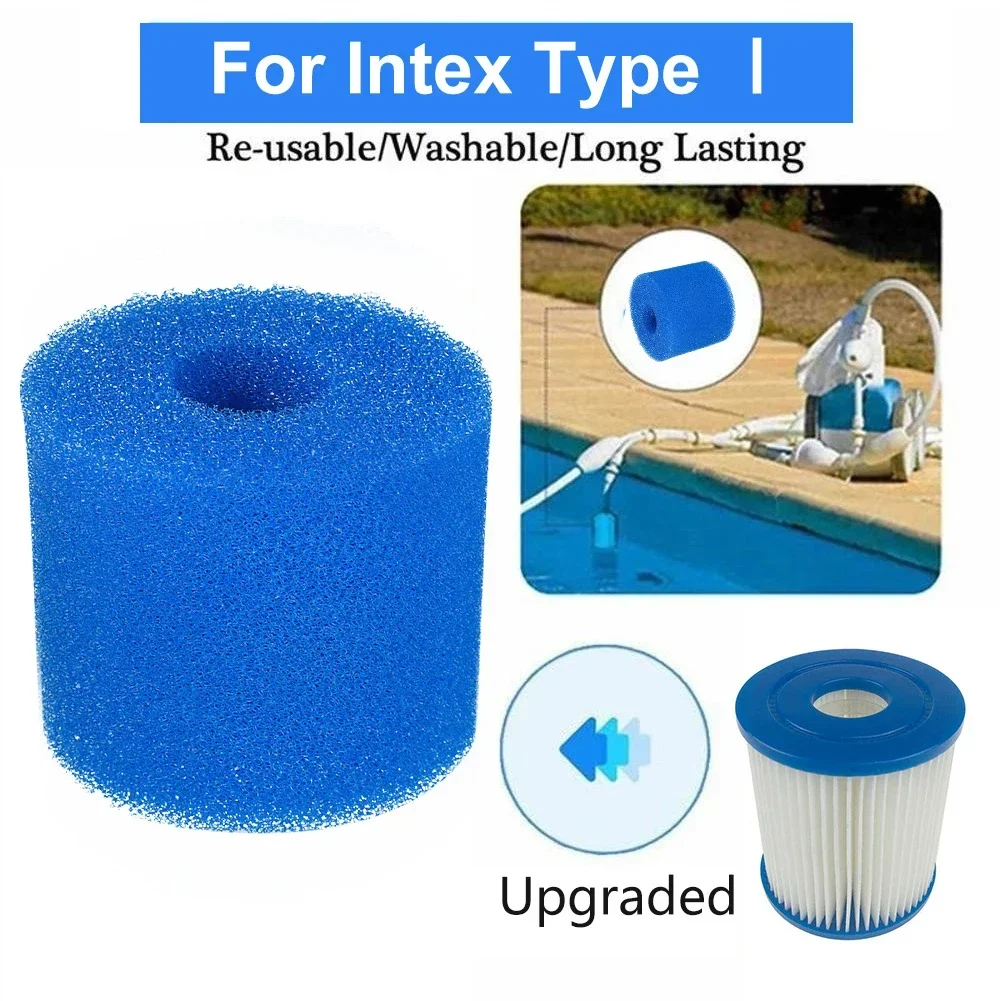 

Efficient and Effective Swimming Pool Filter Replacement Reusable Foam Sponge Cartridge For I/II/VI/D/H/S1/A/B