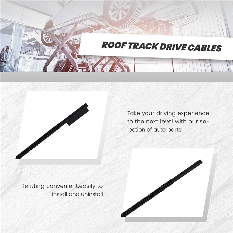 

A80X-Electric Panoramic Sunroof Cables A1177800300 For Mercedes Benz CLA Class MK1 C117 2013-2019 Roof Track Drive Cables