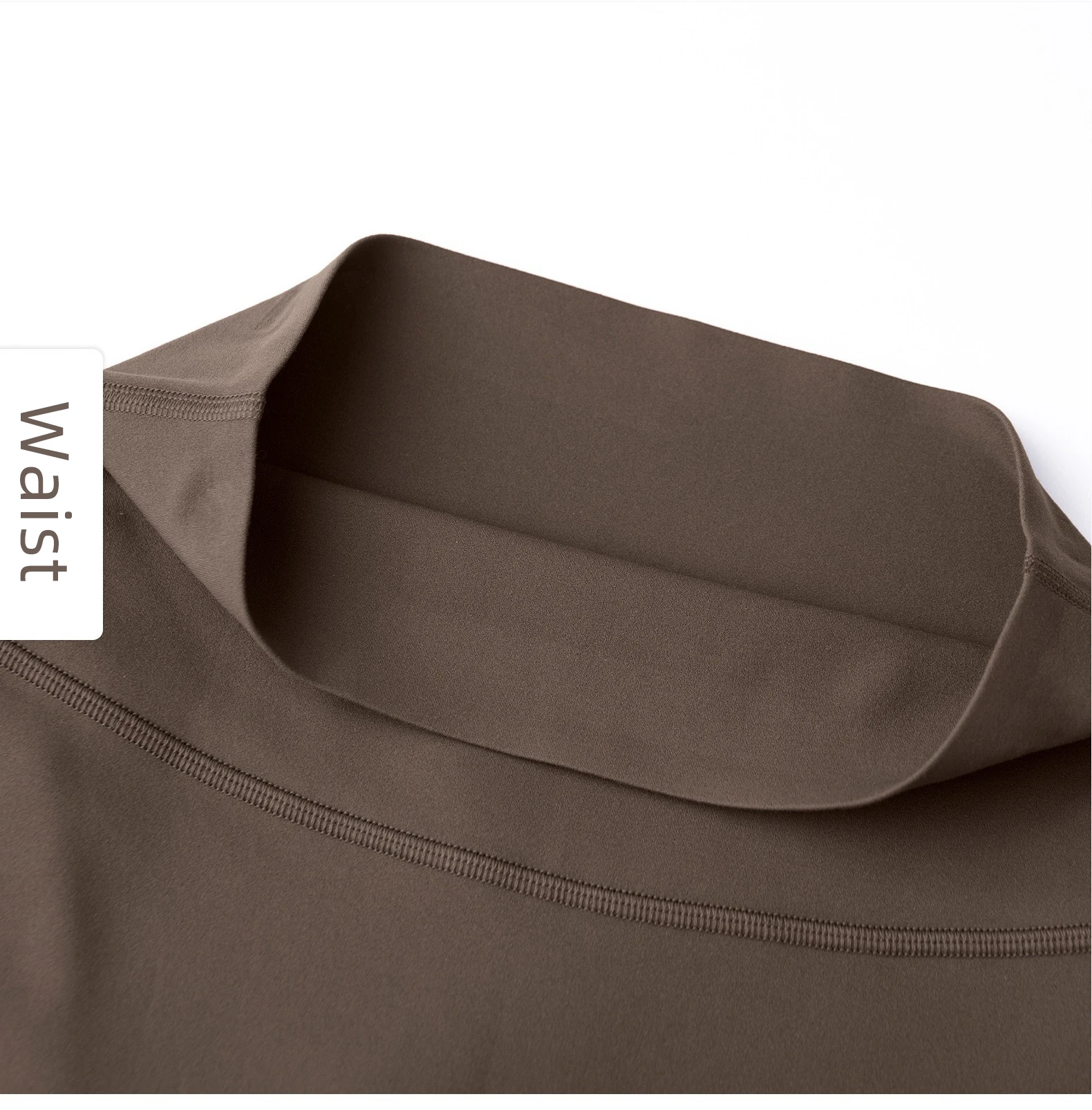 Modische Herbst-Winter-Damen-Fleece-Yogahose mit hoher Taille, Hüftlift, bequem, schmal geschnitten, für Laufen, Fitness, Freizeit und Radfahren. – Detail 15