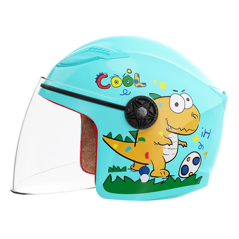 Unisex Children's Half Helmet Electric Motorbike Bicycle Scooter All Weather Use Lightweight and Durable