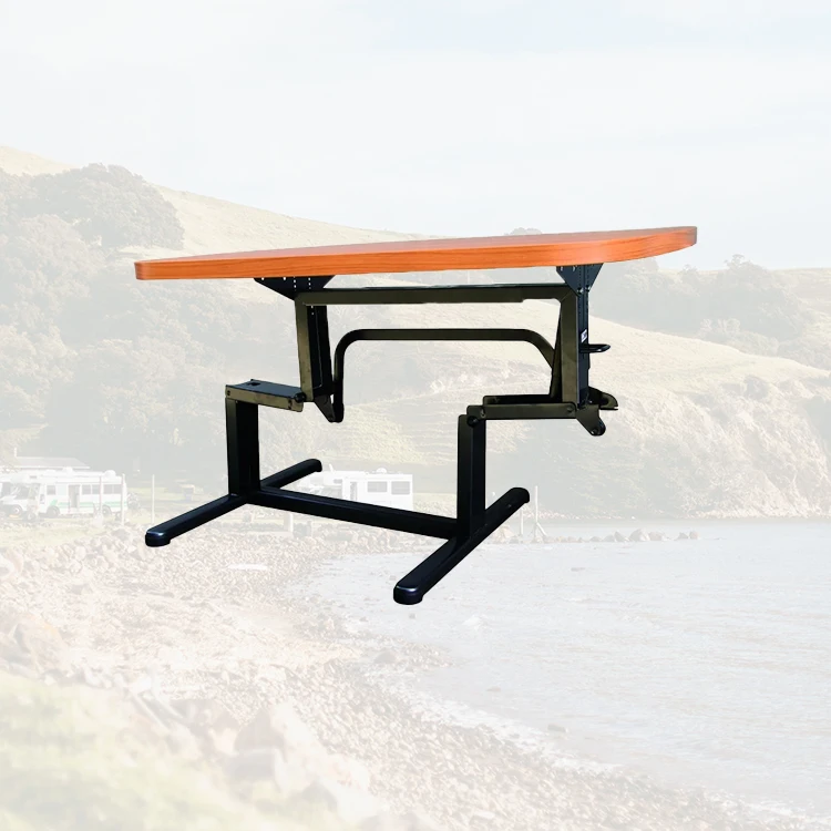 

RV Lift Table Leg with High Quality Carbon Steel Can Black Color without Panel