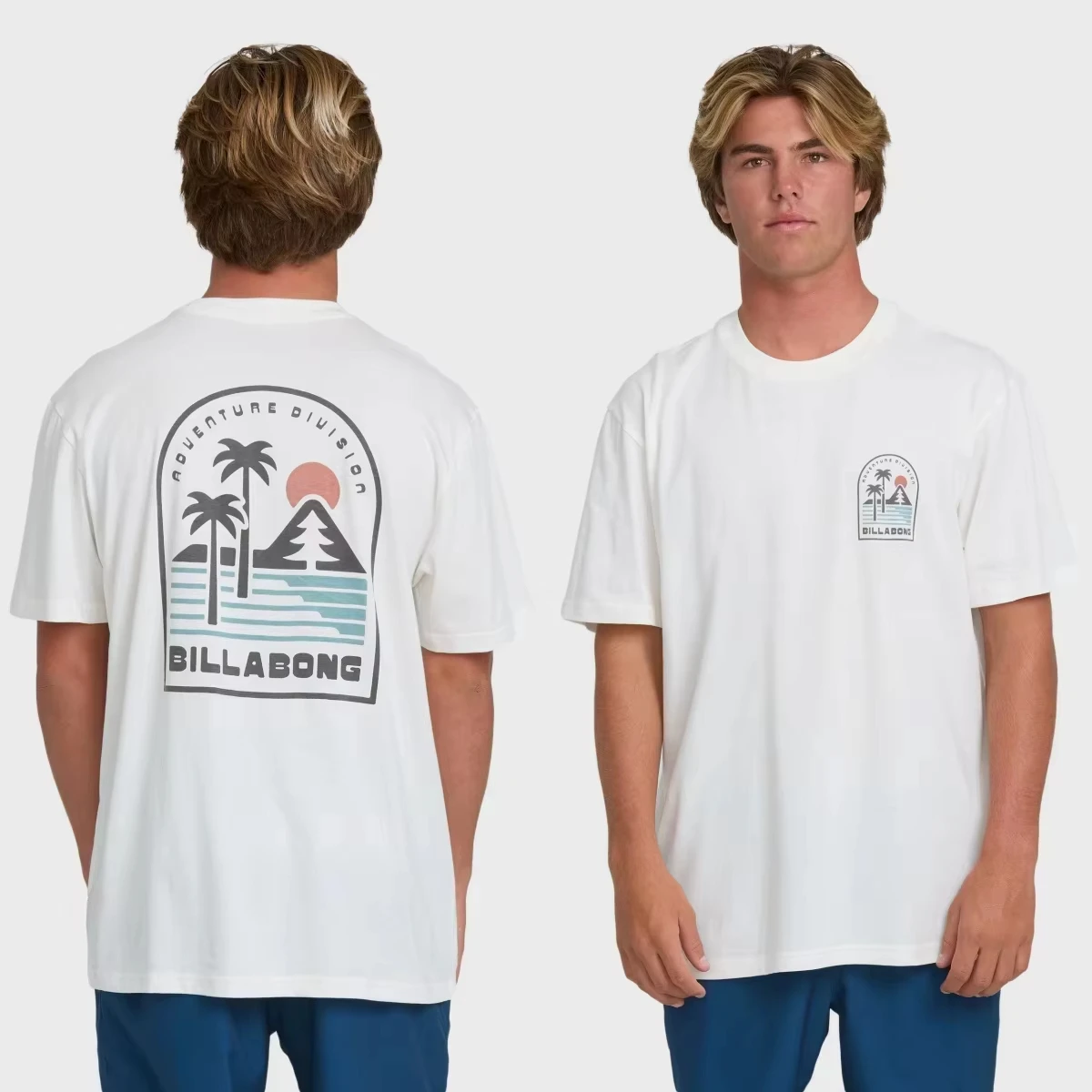 T-Shirt Cross Surfboard Print 2026 New Unisex His and Hers Vintage Urban Graphic Casual Beach Surf Lover Retro Vacation Tee
