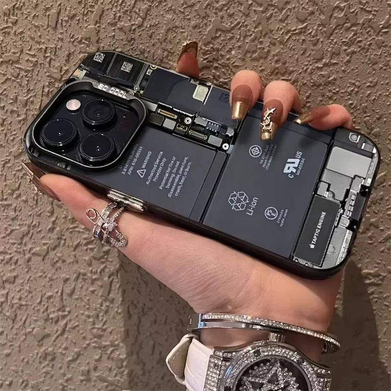 Circuit Board Design Phone Case for Xiaomi Mi 15T 14T 14 13 12 12T 11 Lite Poco X7 X6 F7 F6 X5 F4 F3 X3 GT Pro Ultra 4G 5G Cover