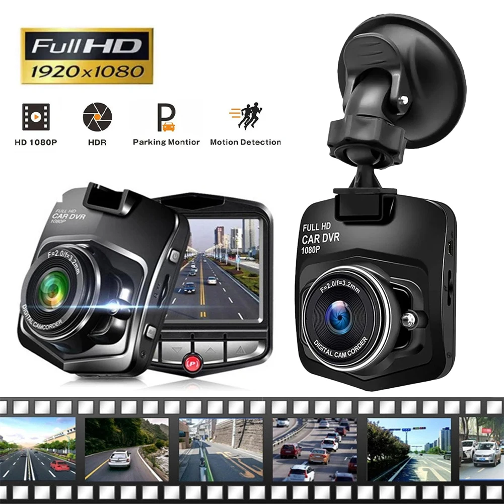 

Universal Car Dash Cam 140 Degrees HD Wide Angle Car DVR Front Camera 24H Parking Monitoring Motion Detection Car Video Recorder