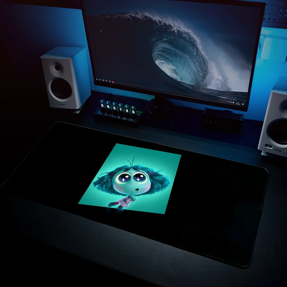 Anime I-Inside Out 2 Mousepad Large Gaming Mouse Pad LockEdge Thickened Computer Keyboard Table Desk Mat