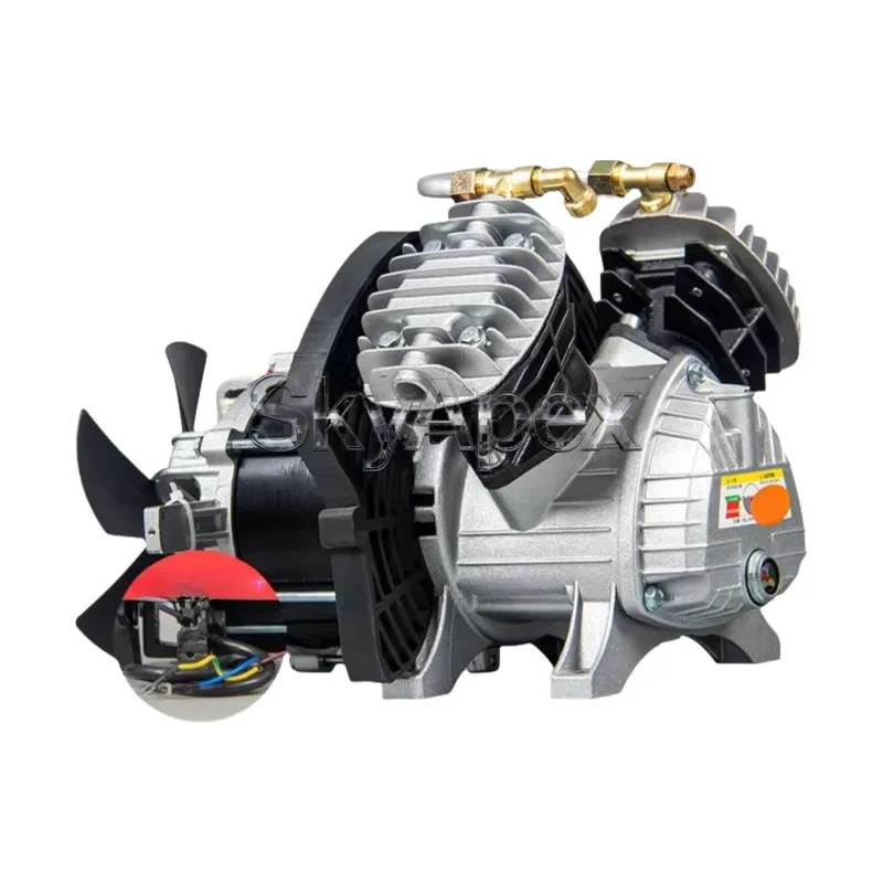 42/48/55V Type Twin Cylinder Oil Lubricated Motor Air Pump Compressor Head 1P 2P 3P 4P 5P Air Compressor Accessories - view 3