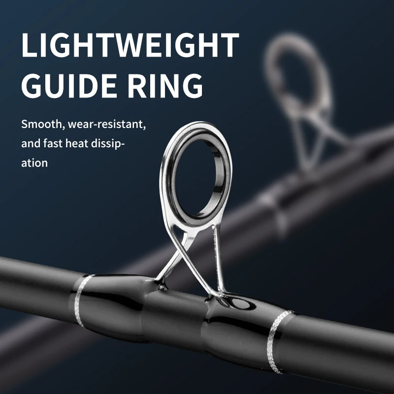 MAXIMUS Süßwasser Salzwasser Karpfen Bass Köder Angelrute Spinning Casting FUJI Guide Angelrute SEA GUIDE