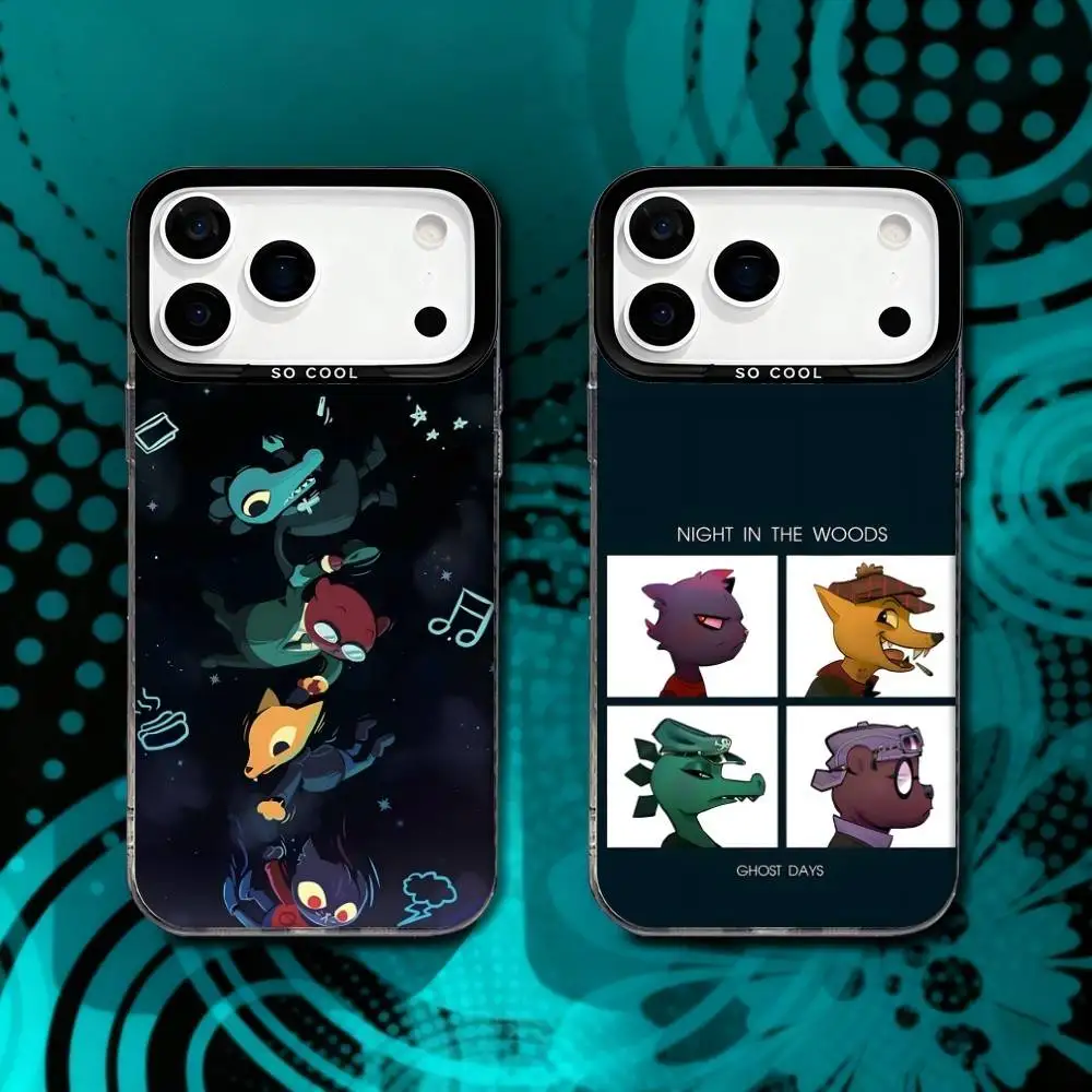 

Night In The Woods Game For iPhone 17,16,15,14,13,12,11,X,8,7,Pro,Max,Plus,SE4,Air,Mini Durable Hard Shell Matte