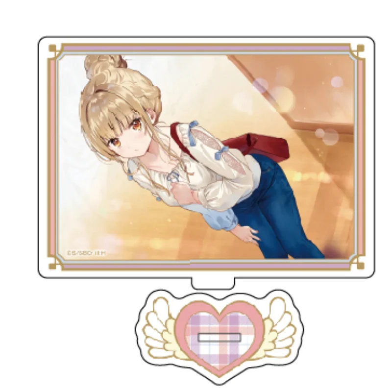 The Angel Next Door Spoils Me Rotten Shiina Mahiru Fujimiya Amane Cosplay Cartoon Animation Anime Acrylic Stand Model Plate Gift