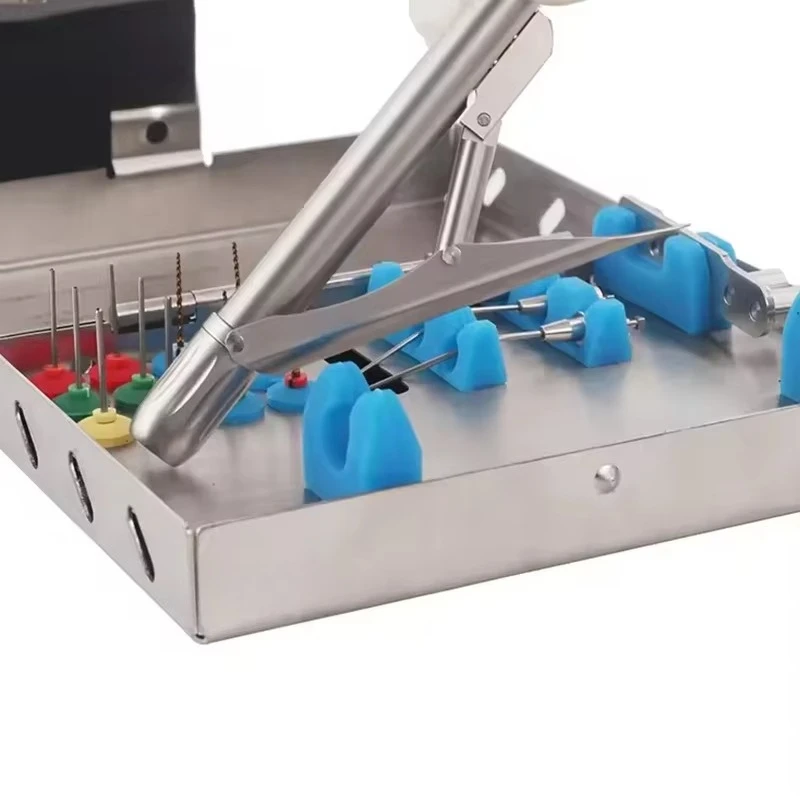 Manual Press Type Broken Root Canal File Extractor Dental Endodontic Removal System Reusable Instrument Kit CE Certified