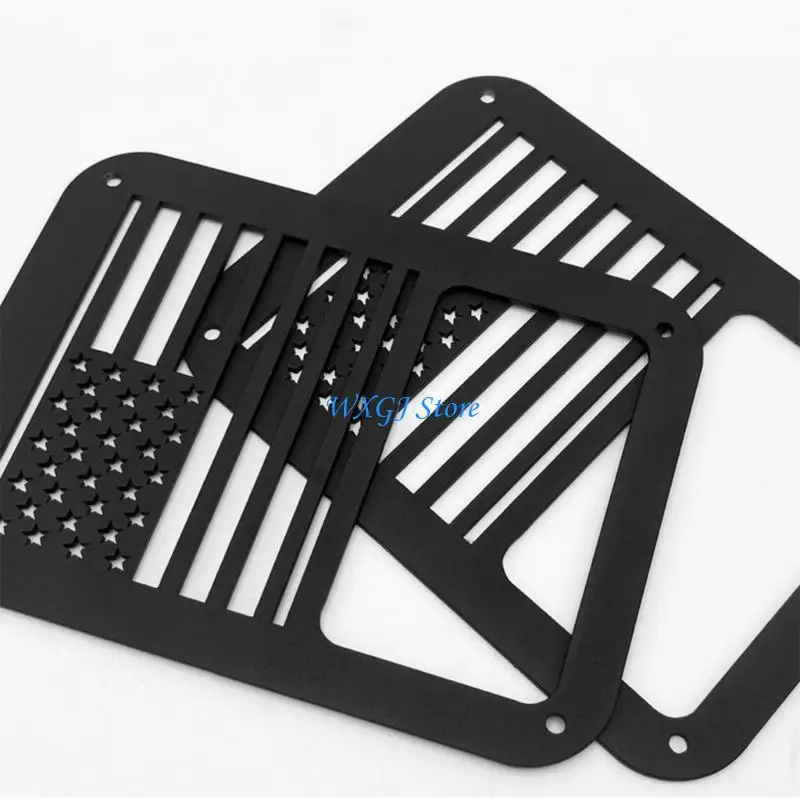 

37JE Powder Varnished Steel Tail Light Guard for 2007 to 2018 Suv Herder JK Various Models Supported Practice Arrange Required