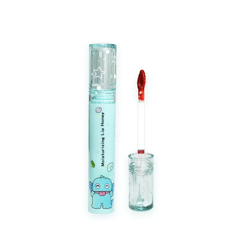 Kekemood Olejek do Ust z Rybą Klaunem, Nawilżający Błyszczyk do Ust z Efektem Powiększania, Lustrzany, Nawilżający, Naturalny, Długotrwały Błyszczyk, Perłowy Błyszczyk do Ust