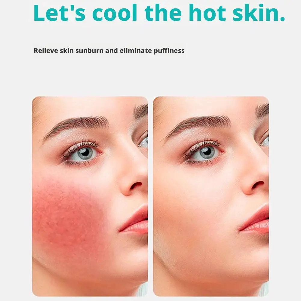 Ice Grid Schoonheidsapparaat Koeling Verstevigende Huidapplicator Siliconen Ice Mold Roller Gezicht Ogen Massage Gezichtsverzorging Tool