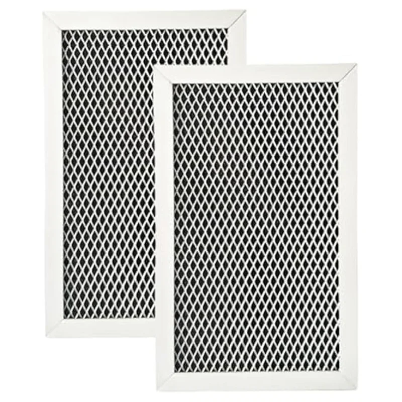 【TODAY ONLY】For GE For JVM6175EK5ES, JVM6172SK5SS, JVM6175SK5SS, JVM6175YK5FS Microwave 2Pcs Charcoal Filter Mesh Replacement