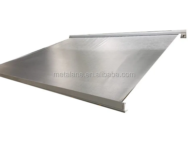 Motorhome Manual Aluminum Alloy Frame RV Awning Retractable Sun Shade For Camper Caravan