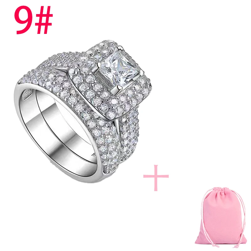 Women's 925 Sterling Silver Crown Devil's Eye Ring, Gift with Velvet Bag